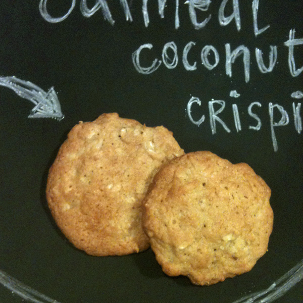 coconut oatmeal cookies 1
