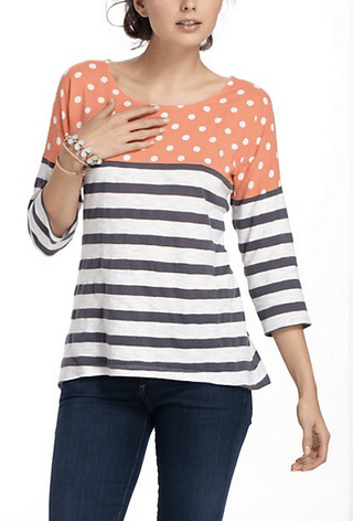 stripes and polka dots