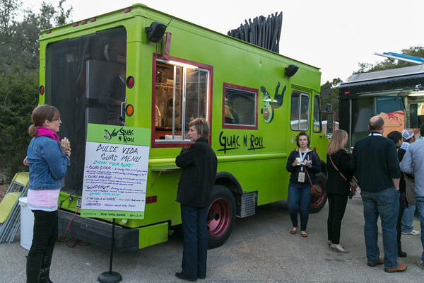 Guac N Roll was there and we got to try all three kinds of guacamole they had. Who doesn't love avocado?