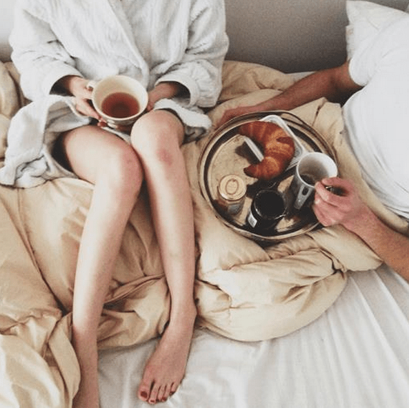 breakfast in bed