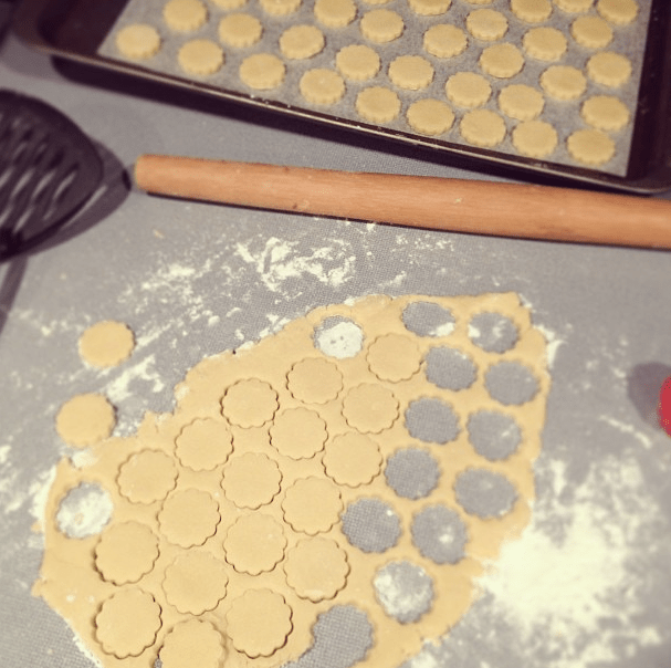 mass production of cookies