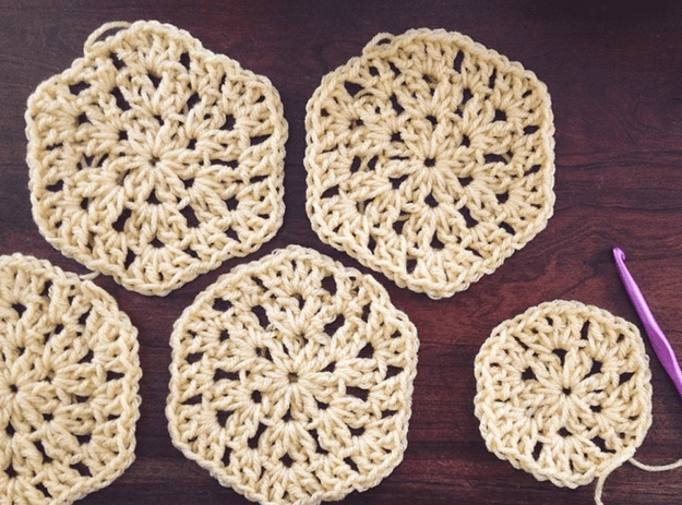 hexagon crochet