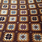 crochet granny square afghan