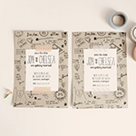 wedding save the date handmade