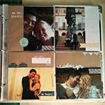 handmade wedding guest book