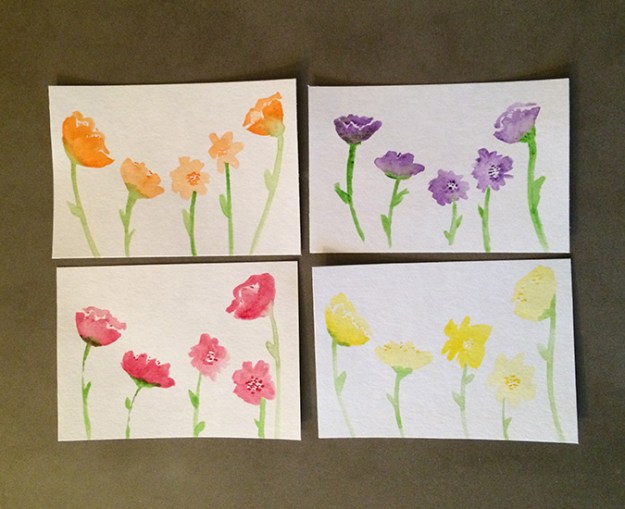 watercolorflowercards